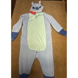 Stitch Adult Unisex Pajamas Costume Size Small halloween dress up